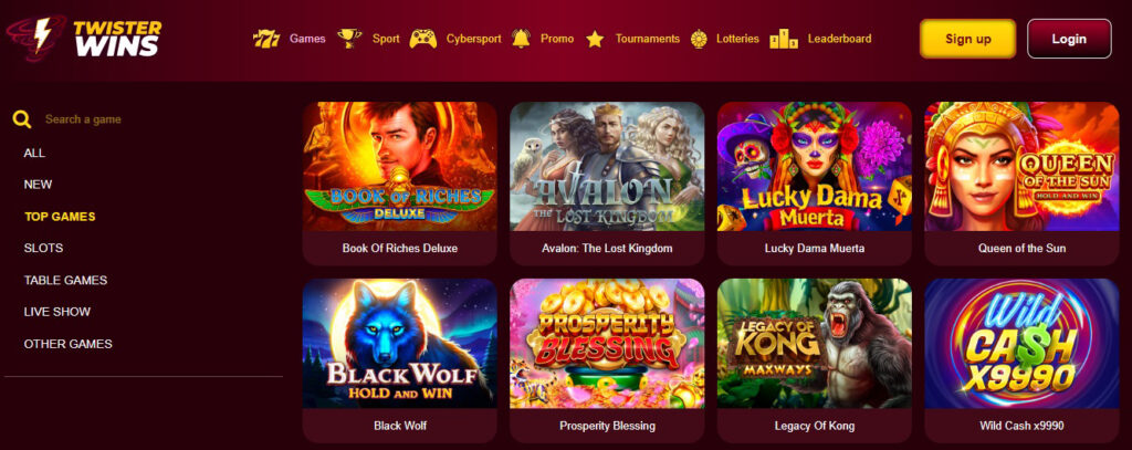 Play at Twister Wins Casino for Ultimate Gaming Experience Play at Twister Wins Casino for Ultimate Gaming Experience
